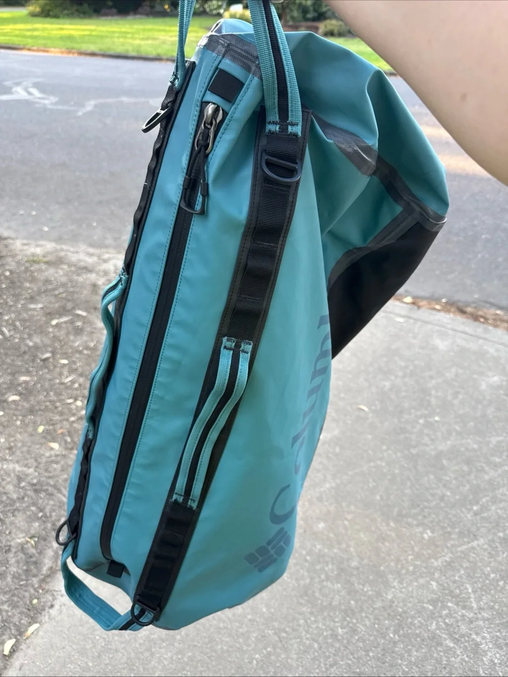 Columbia OutDry Extreme 60L Duffel Duffle Blue (No Large Straps)